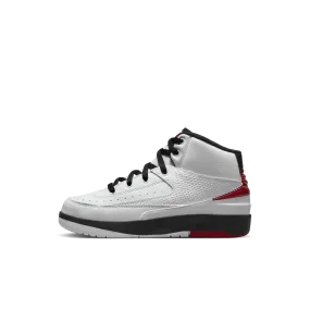 AIR JORDAN 2 RETRO PS - WHITE/VARSITY RED-BLACK