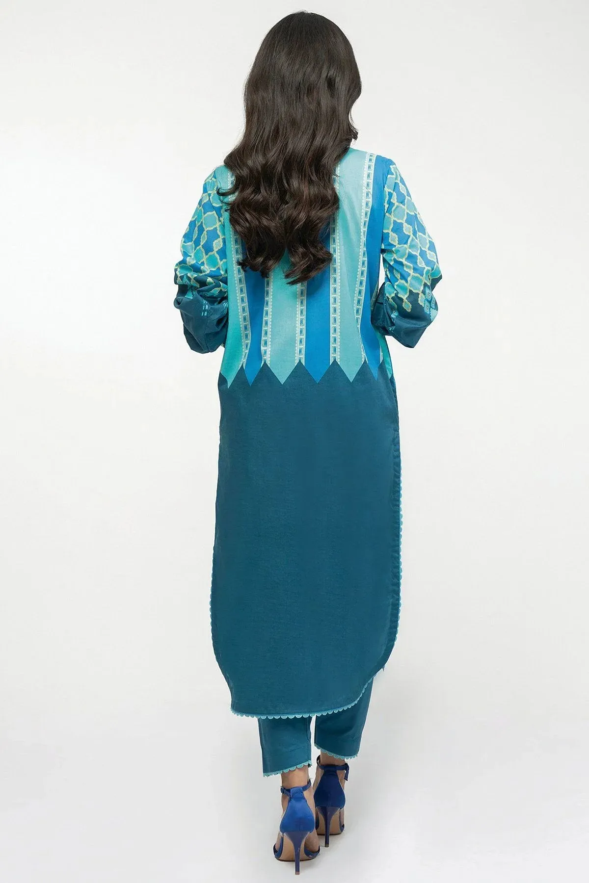 AlKaram Unstitched 2 Piece D#SS-48