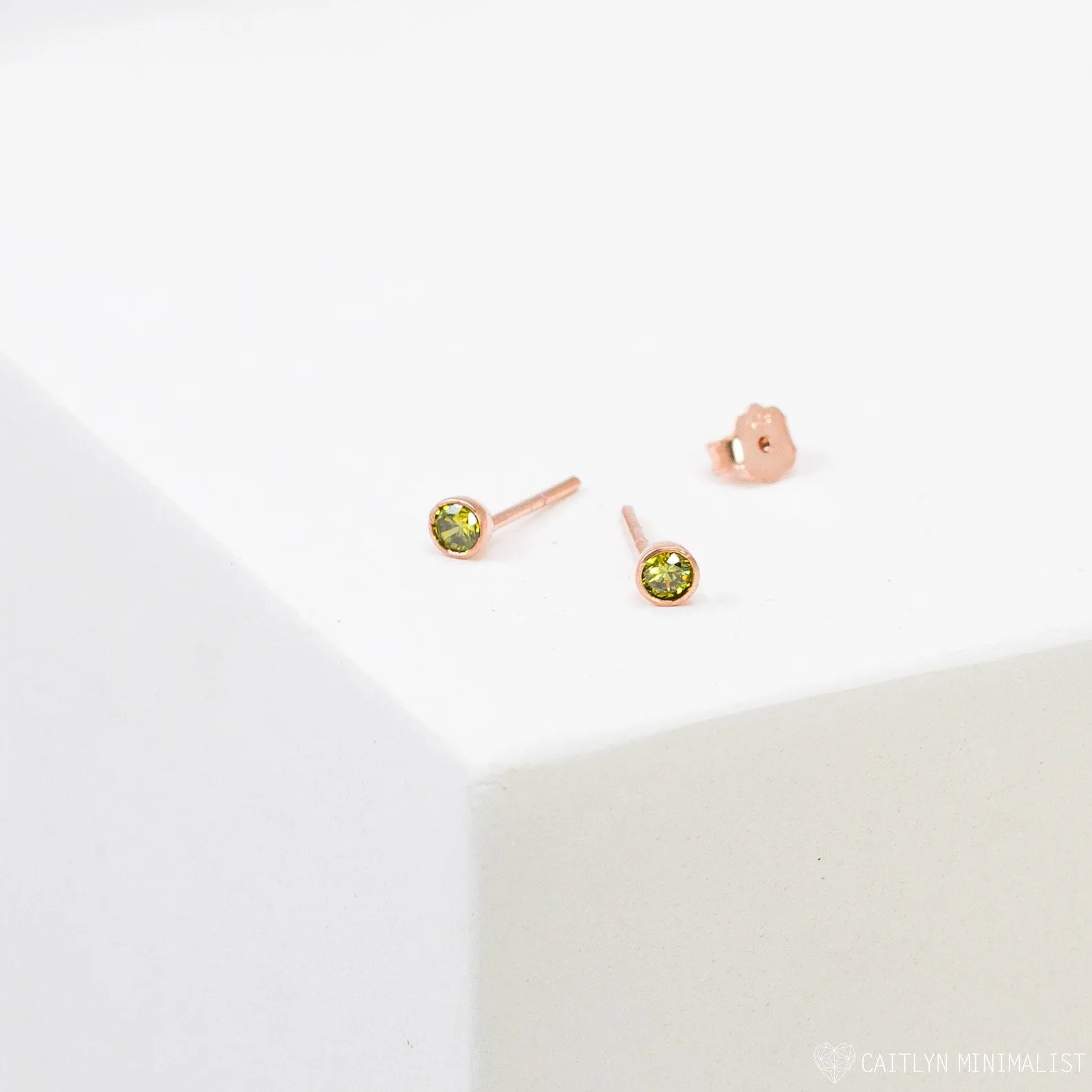 Birthstone Studs