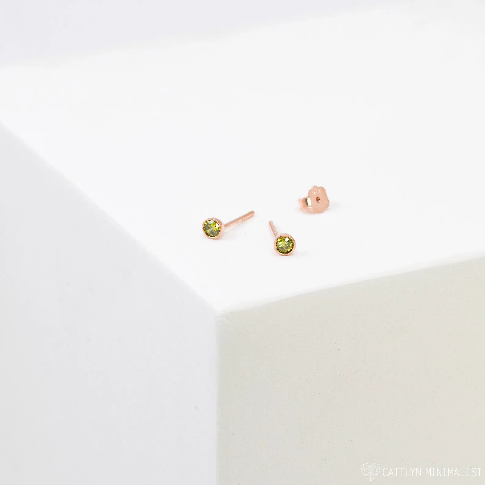 Birthstone Studs