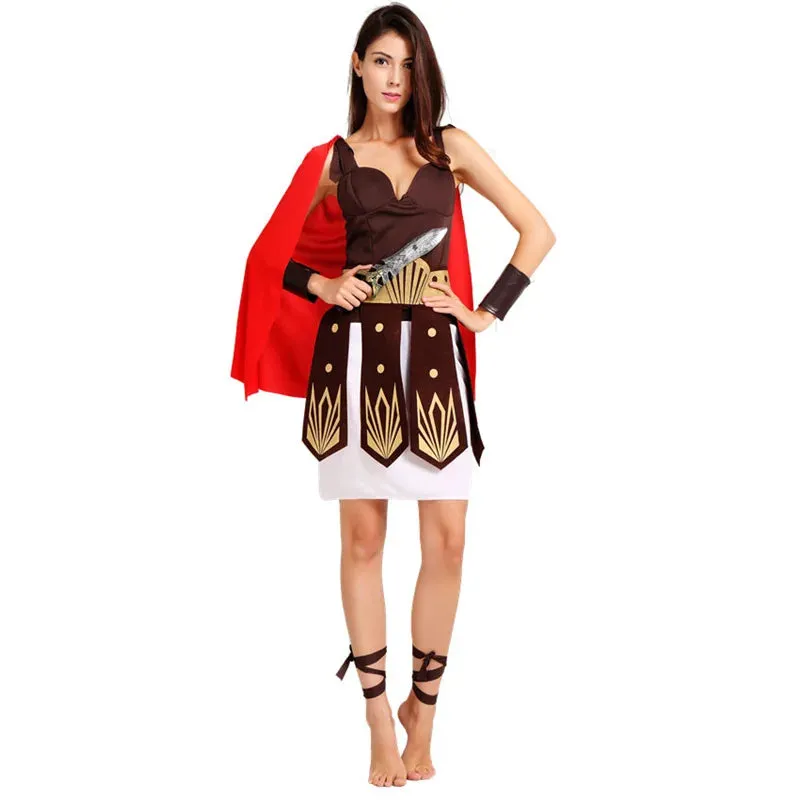 Boys Ancient Greek Roman Warrior Medieval Costume