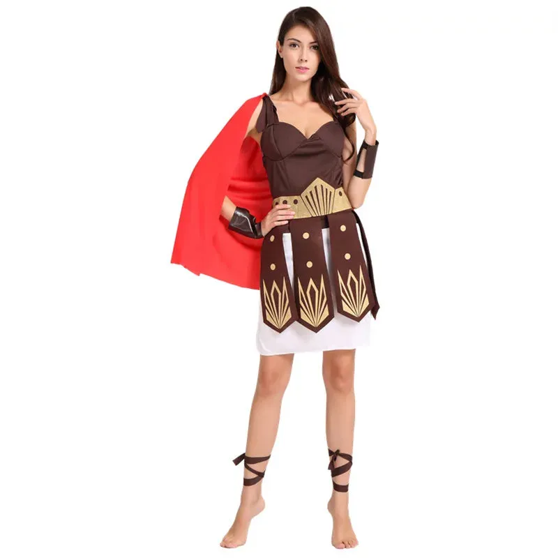 Boys Ancient Greek Roman Warrior Medieval Costume