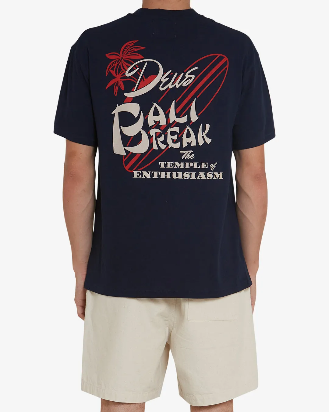 BREAKER TEE - NAVY