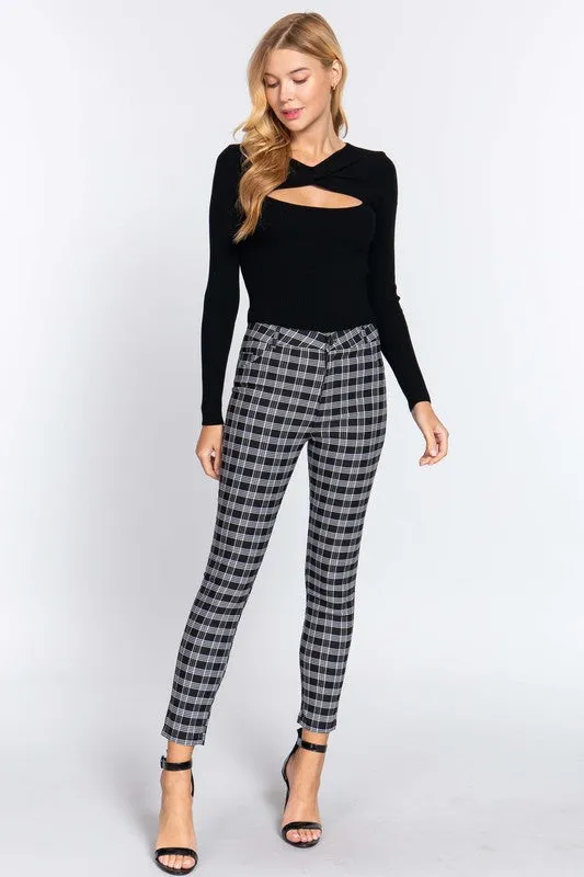 Checkered Pant