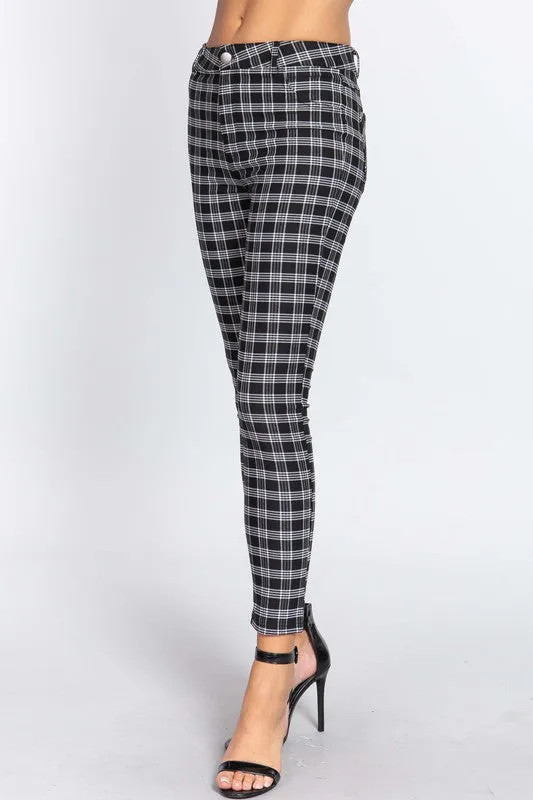 Checkered Pant