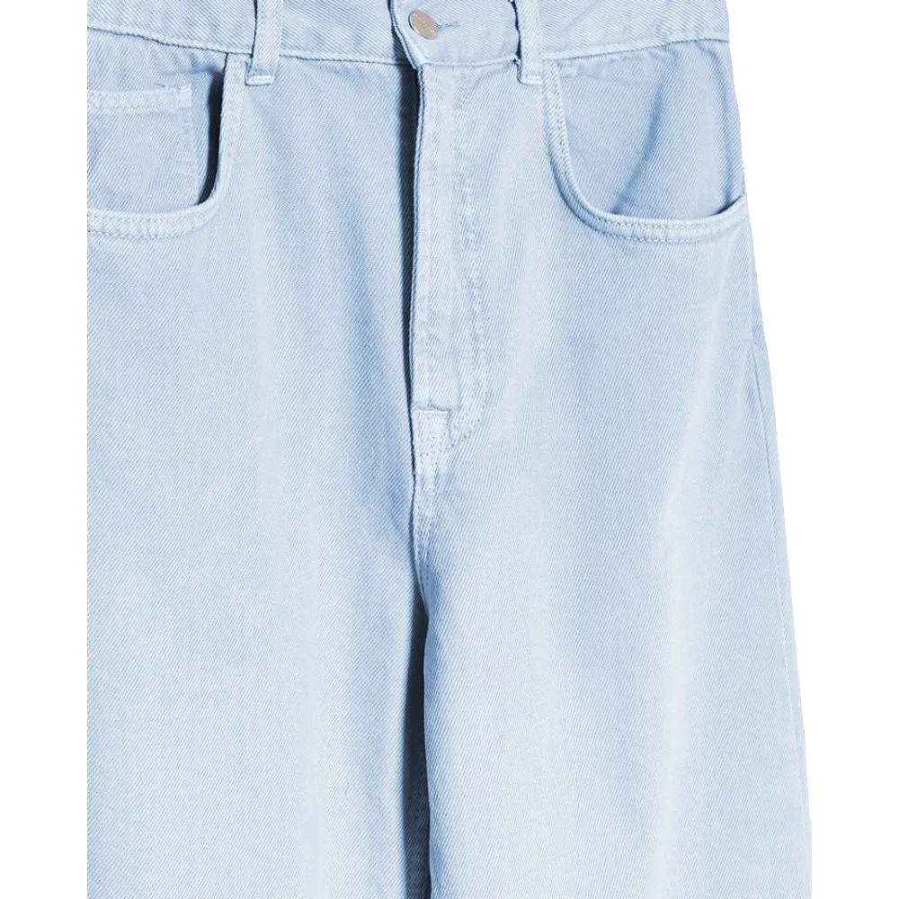 Chic Light Blue Regular Fit Jeans