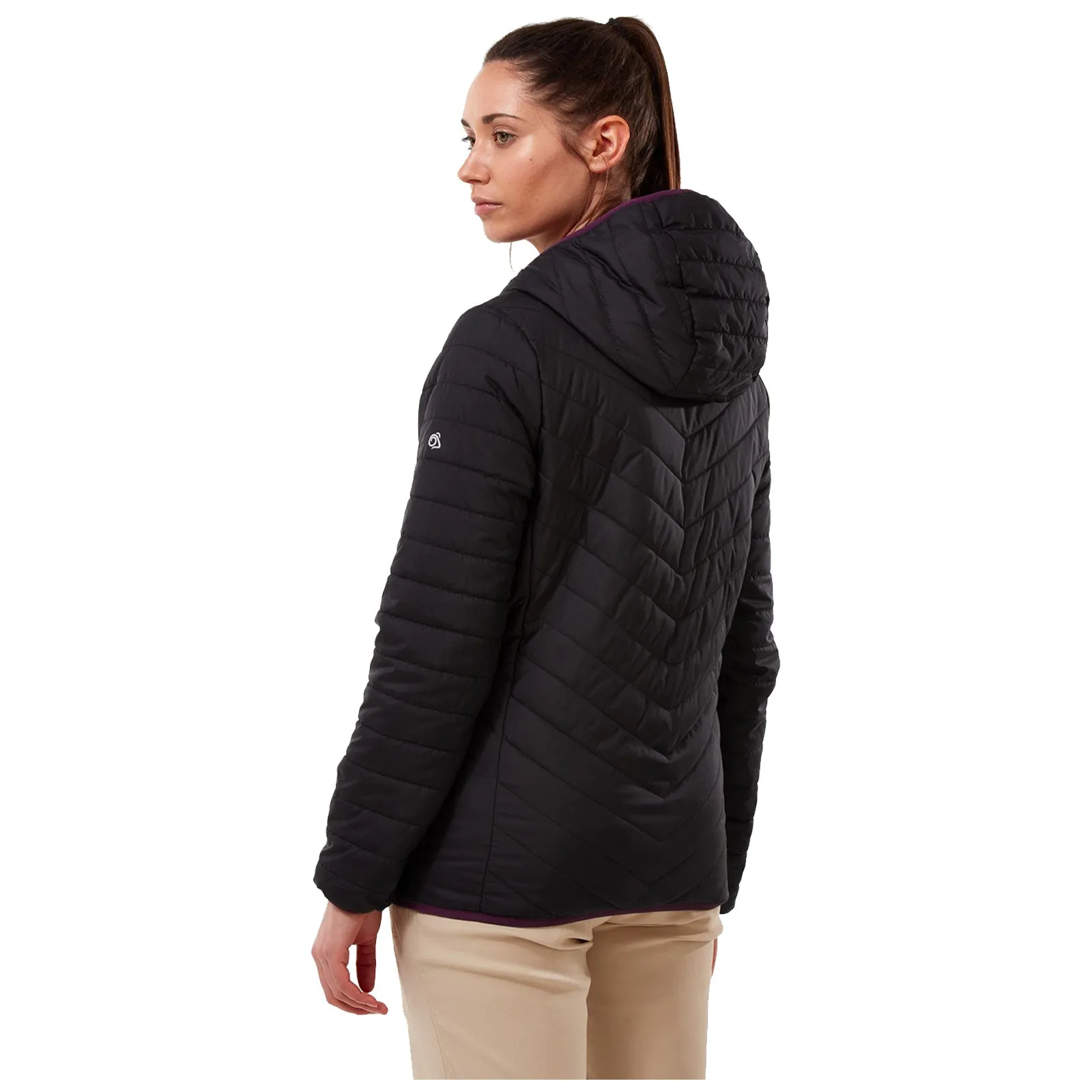 Craghoppers Ladies Compresslite V Hooded Jacket