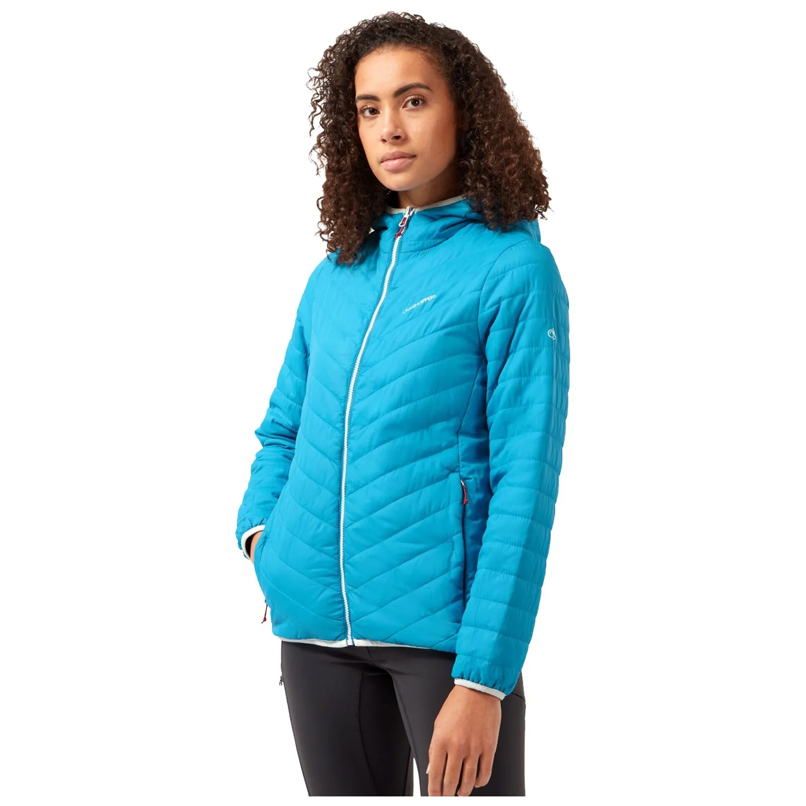 Craghoppers Ladies Compresslite V Hooded Jacket