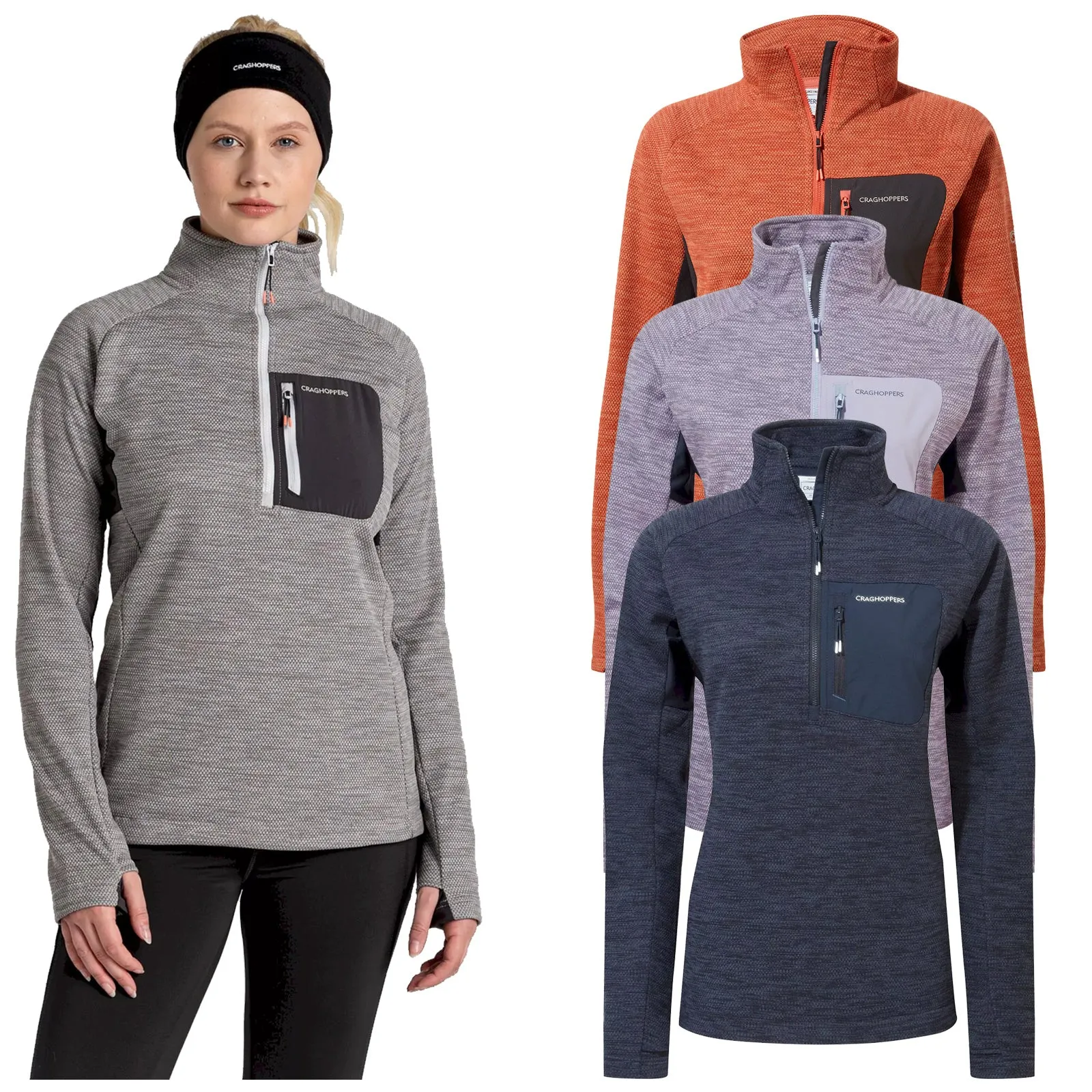 Craghoppers Ladies Trina Half Zip Fleece