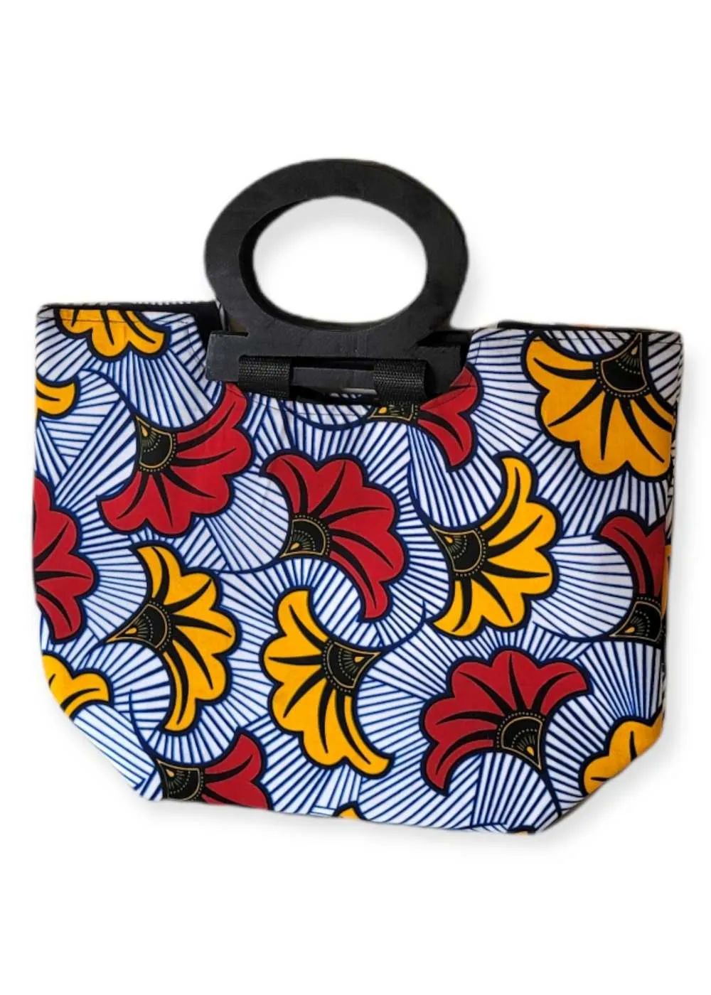 ELIA African Print Tote Bag