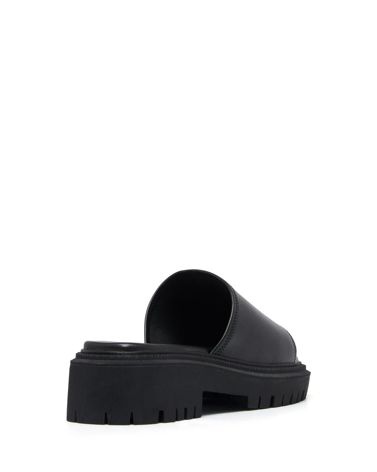 Exempt Sandal Black Stretch