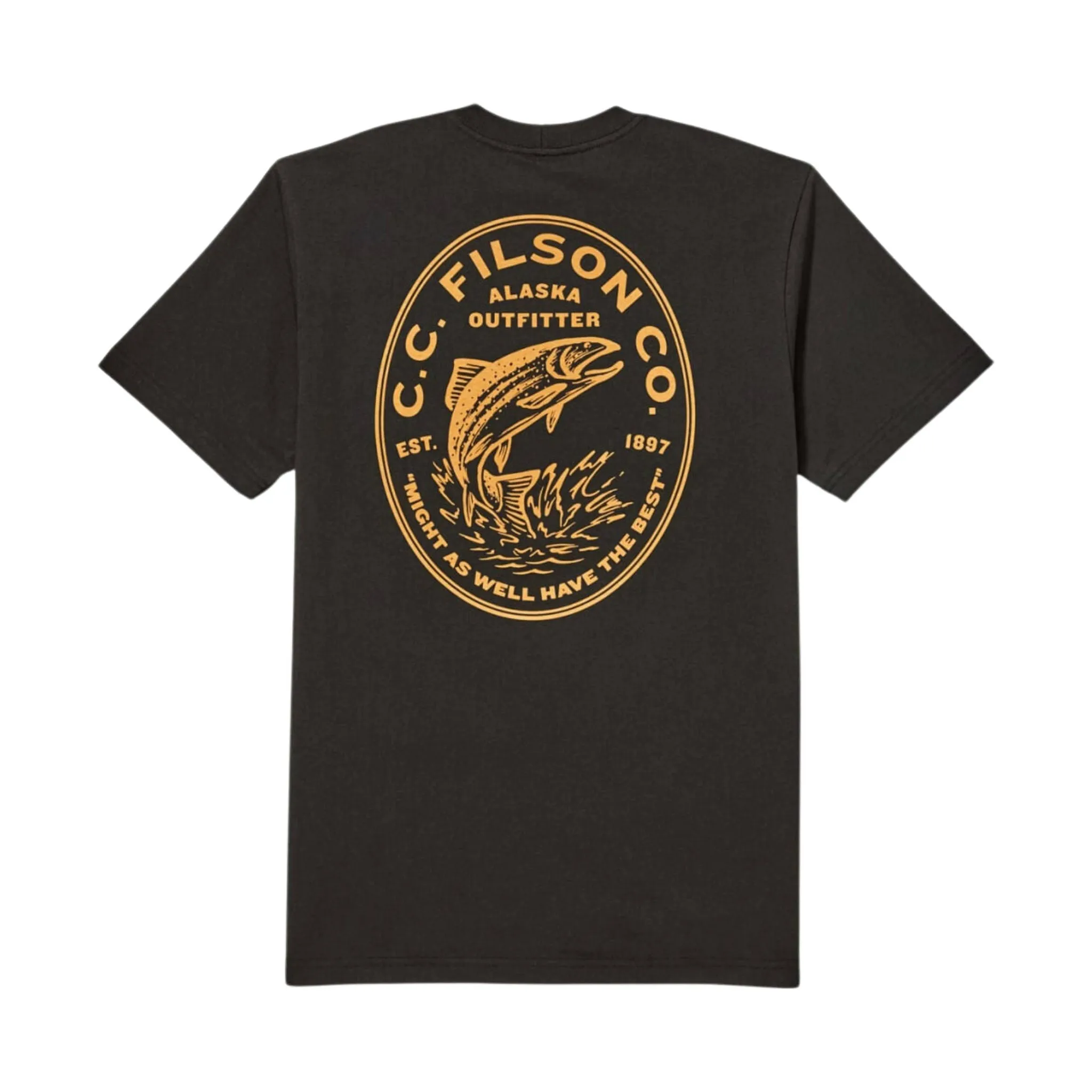 Filson Men's Outfitter Tee - Faded Black