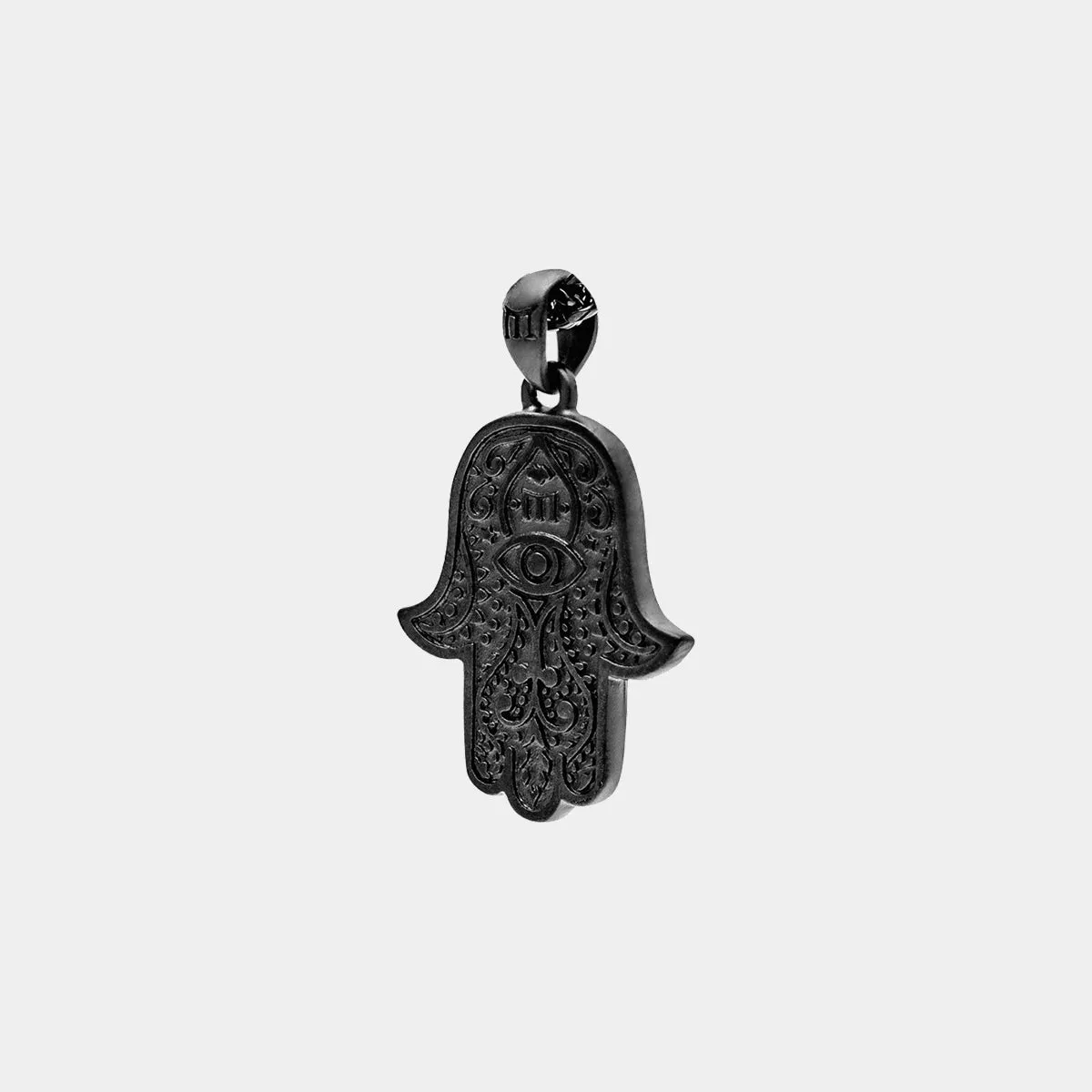 Hamsa Pendant - Black