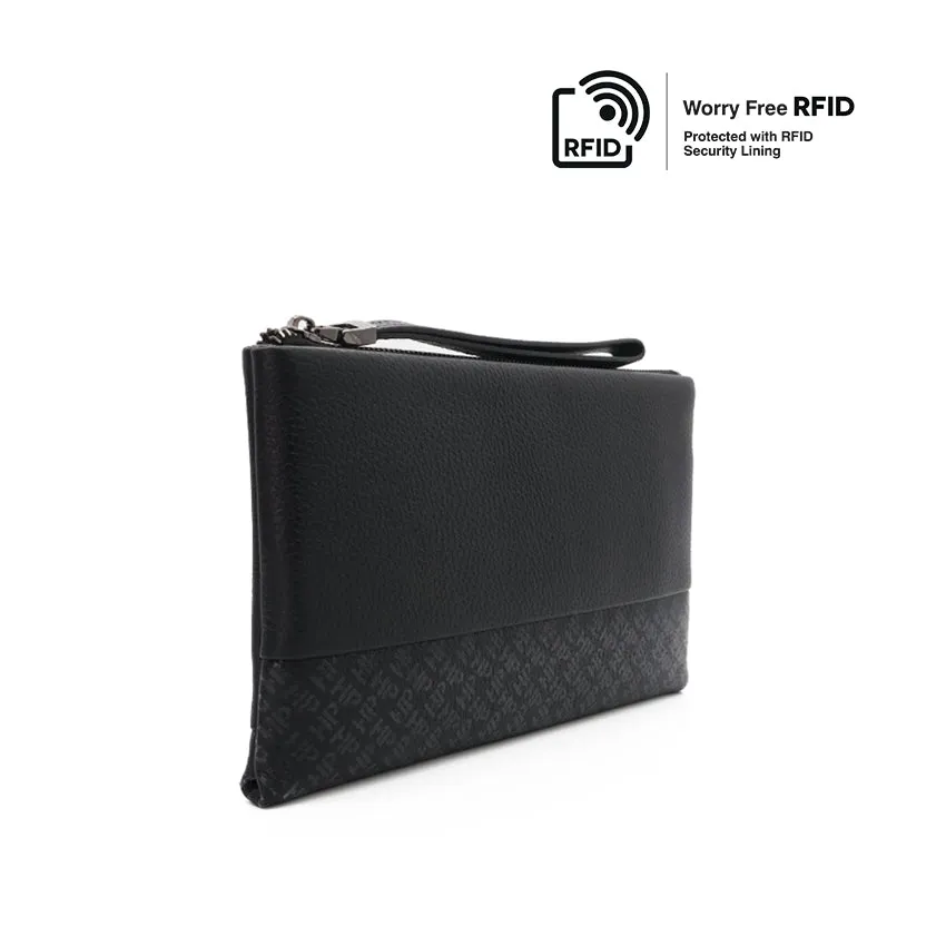 Hanry Clutch Men's Wallet - Black