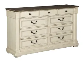 Kasaba Antique White Two Tone Dresser