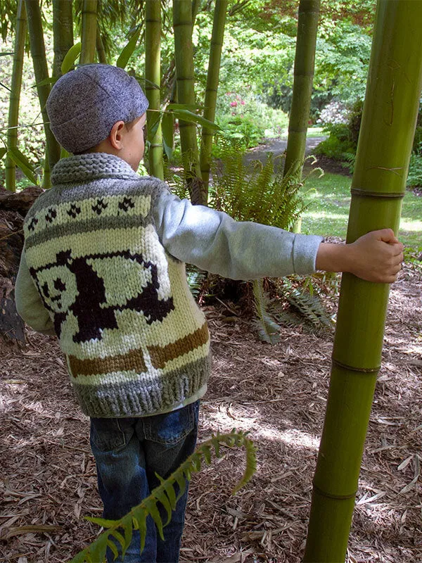 Kids Panda Vest