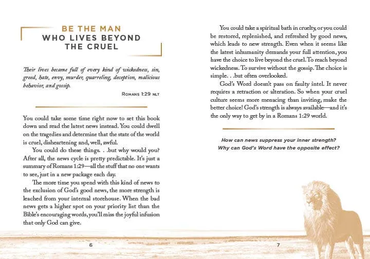 Man of Strength : 100 Devotions for a Life of Power