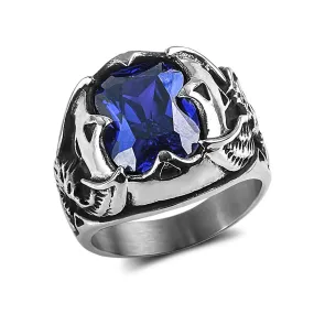 Men's Blue Eagle Ring