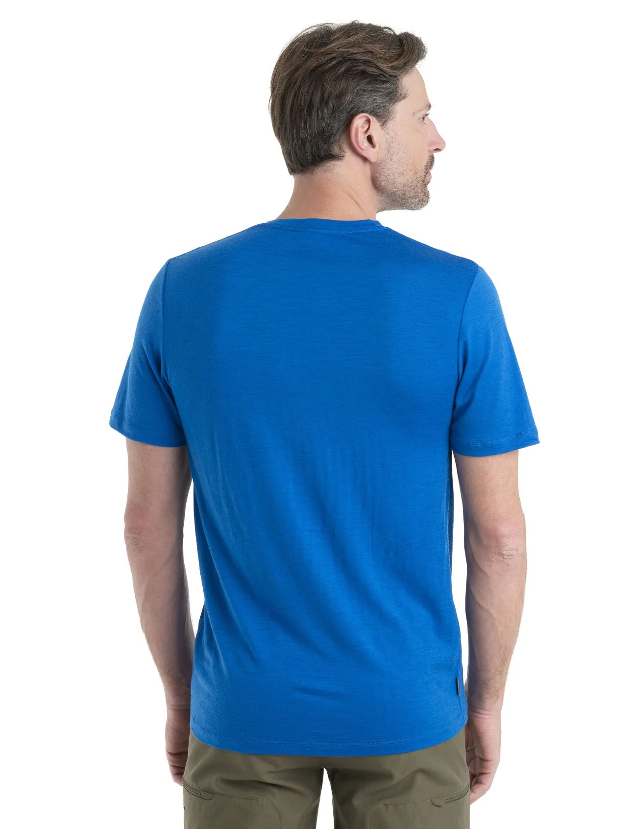 Mens Merino 150 Tech Lite II Short Sleeve Tee Natural Ski Tour