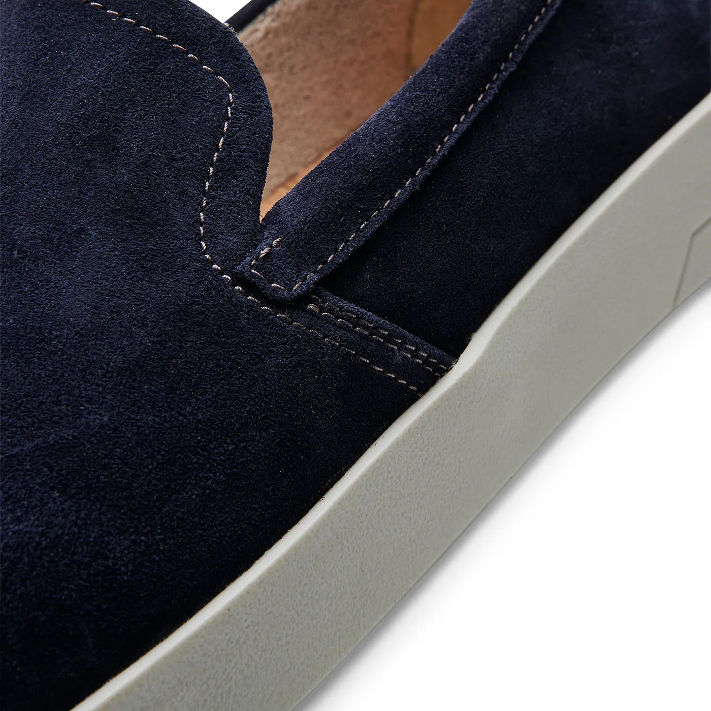 Noah slip-on ruskind - NAVY