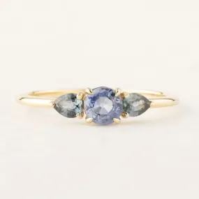 Olivia Ring - 0.5ct Ceylon Blue Sapphire (One of a kind)