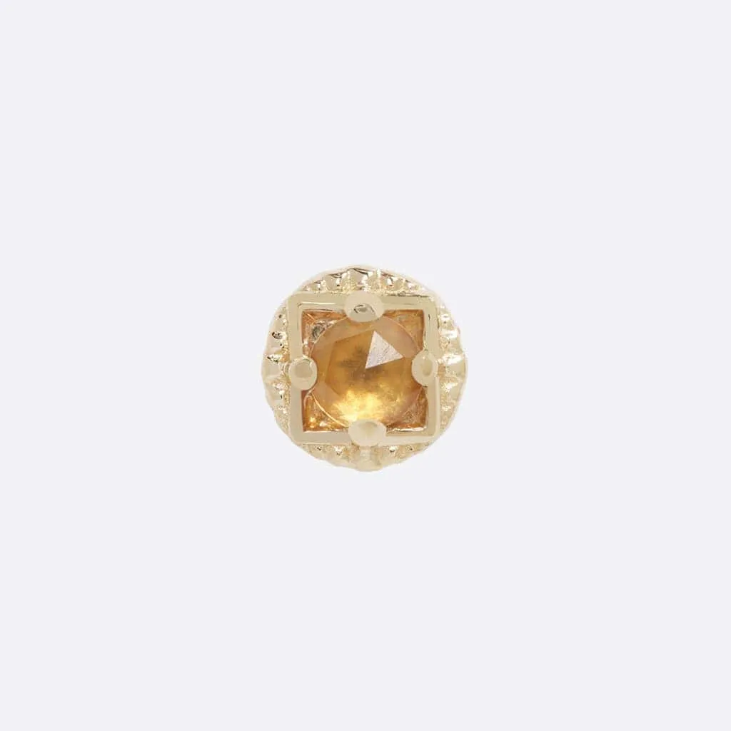 Omega 24 - 14K YELLOW - Citrine