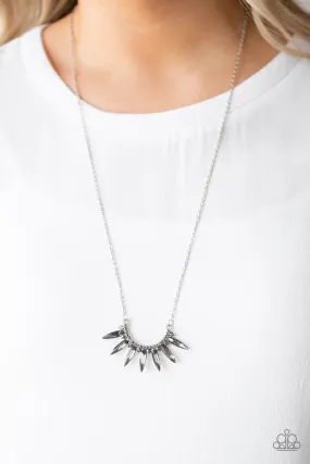 Paparazzi Empirical Elegance Silver Necklace Set