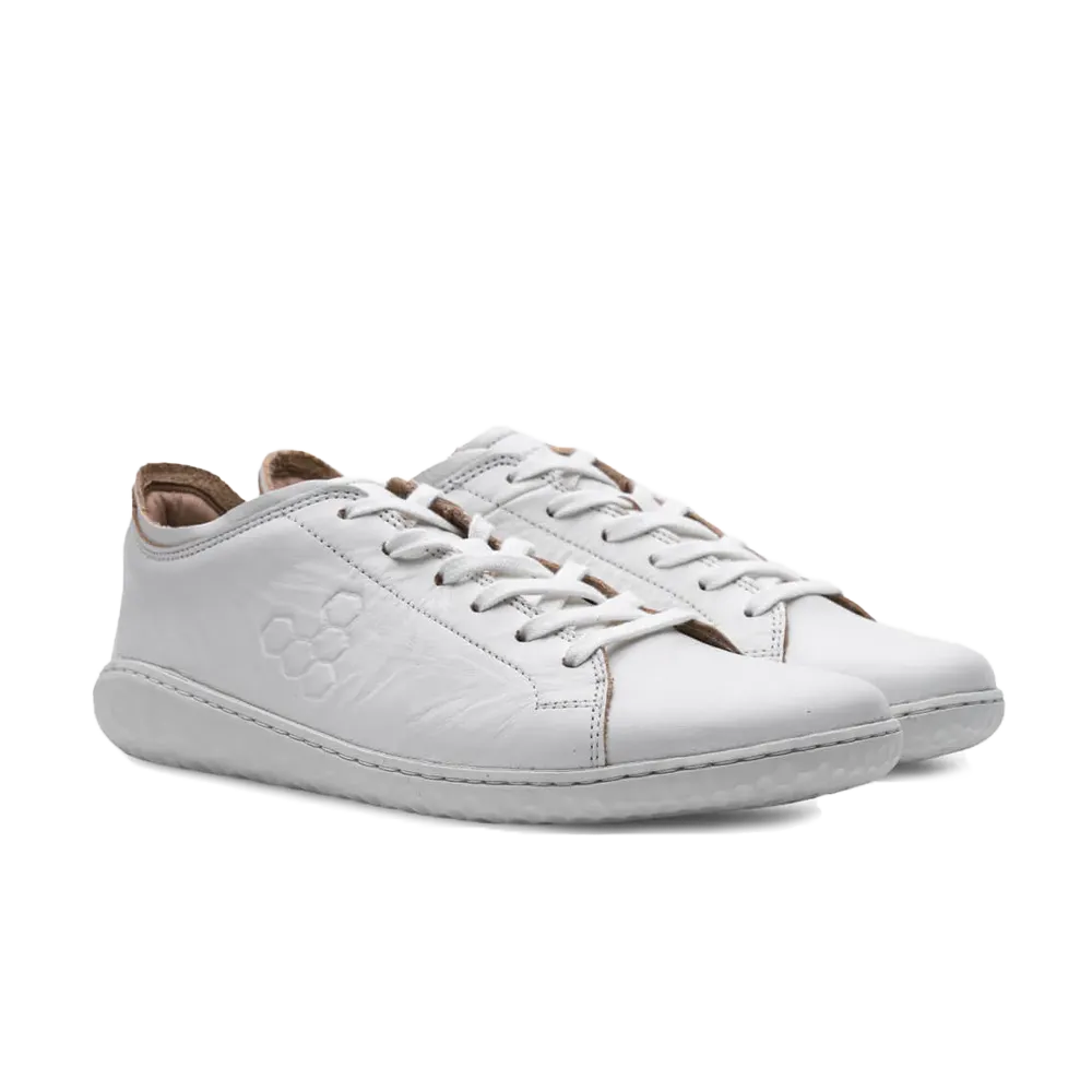 [PRE-ORDER] Vivobarefoot Geo Court III Womens Bright White (ETA. EARLY MARCH)