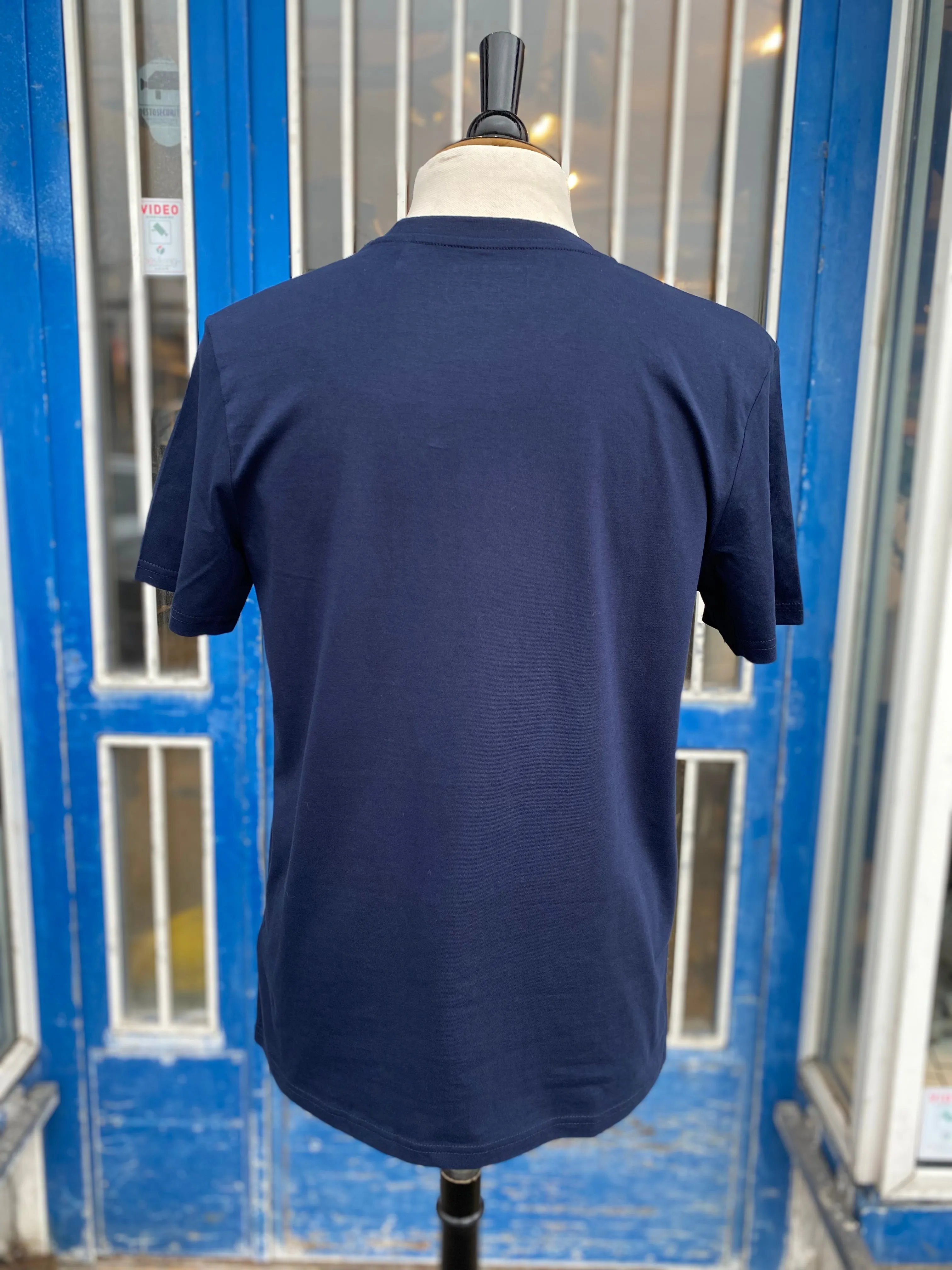 "AMF" Motorious T-shirt, Navy