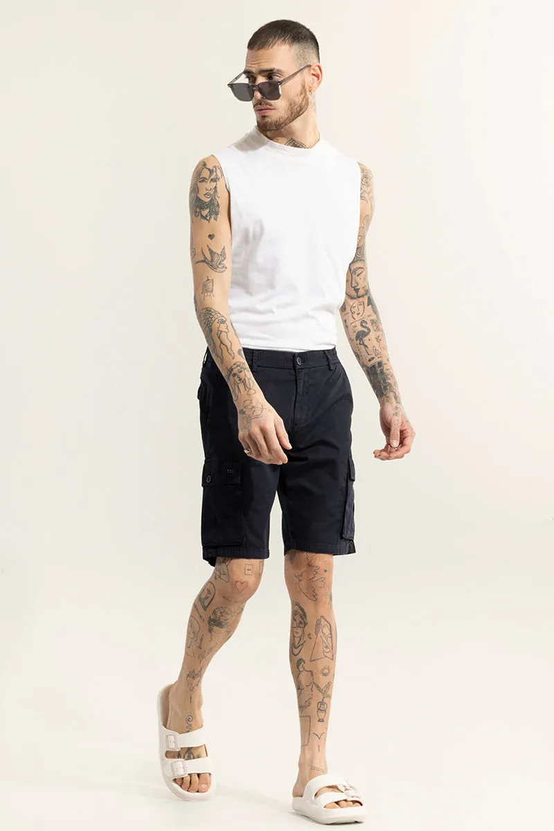 Rampage Navy Cargo Shorts