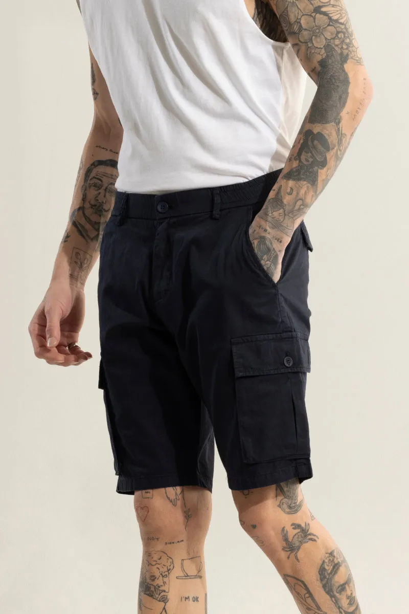 Rampage Navy Cargo Shorts