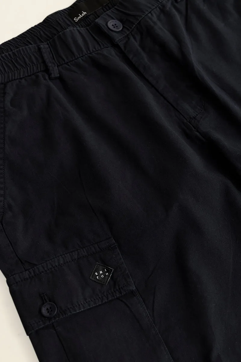 Rampage Navy Cargo Shorts