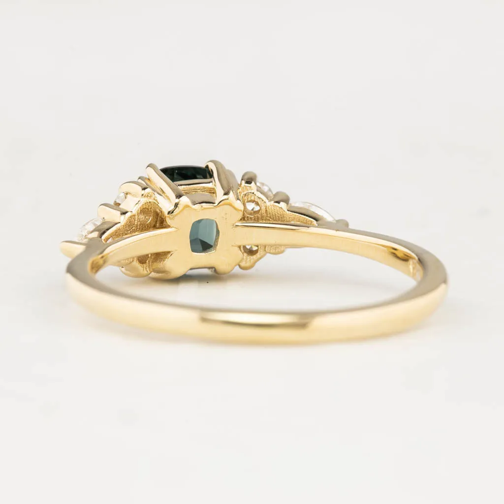 Remi Ring Setting, Cushion Cut