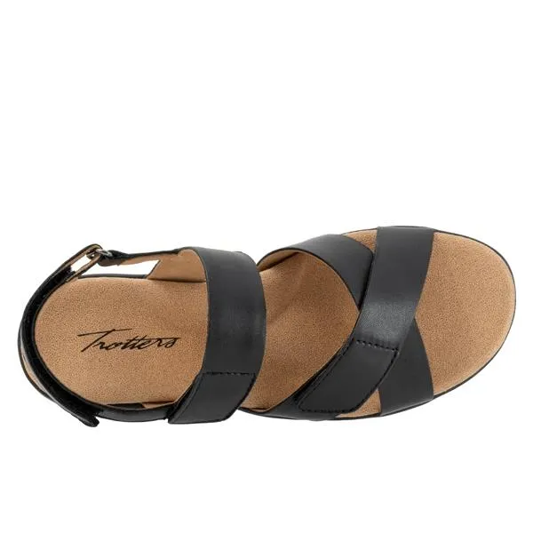 River Black Sandals