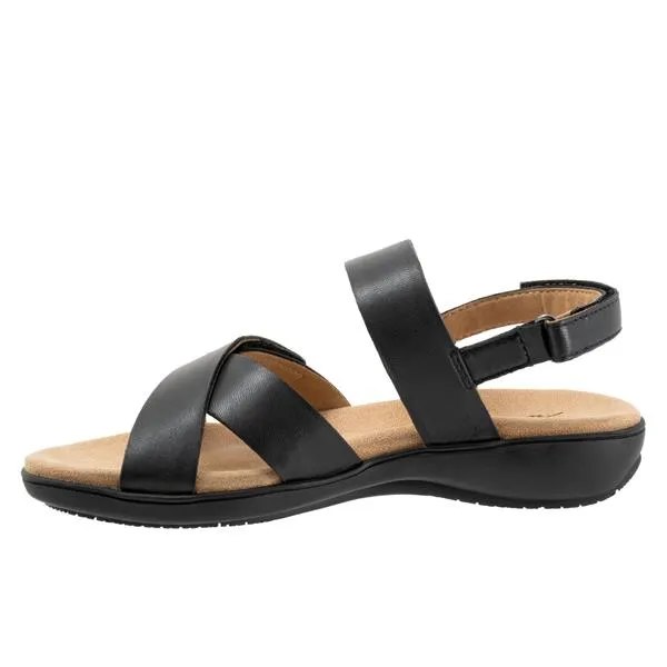 River Black Sandals