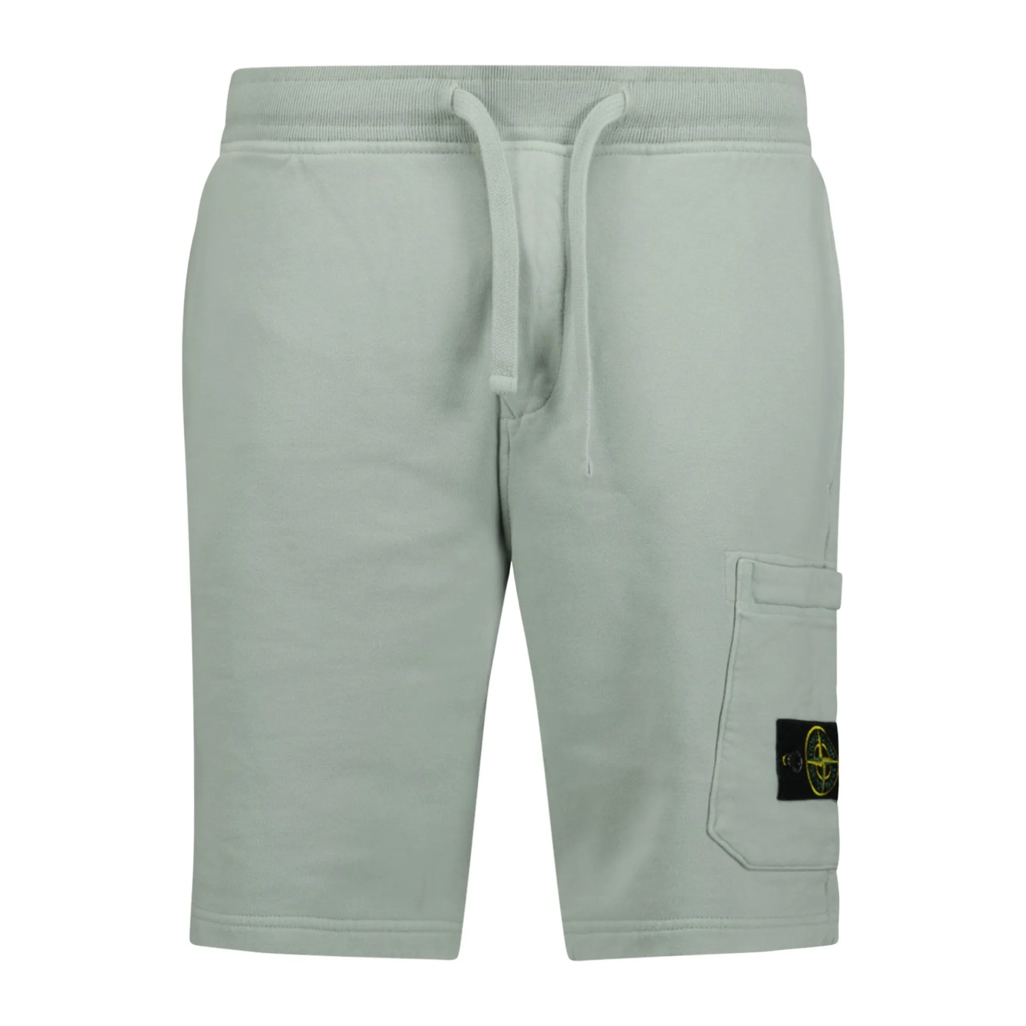 STONE ISLANDCotton Sweat Shorts Peal Grey