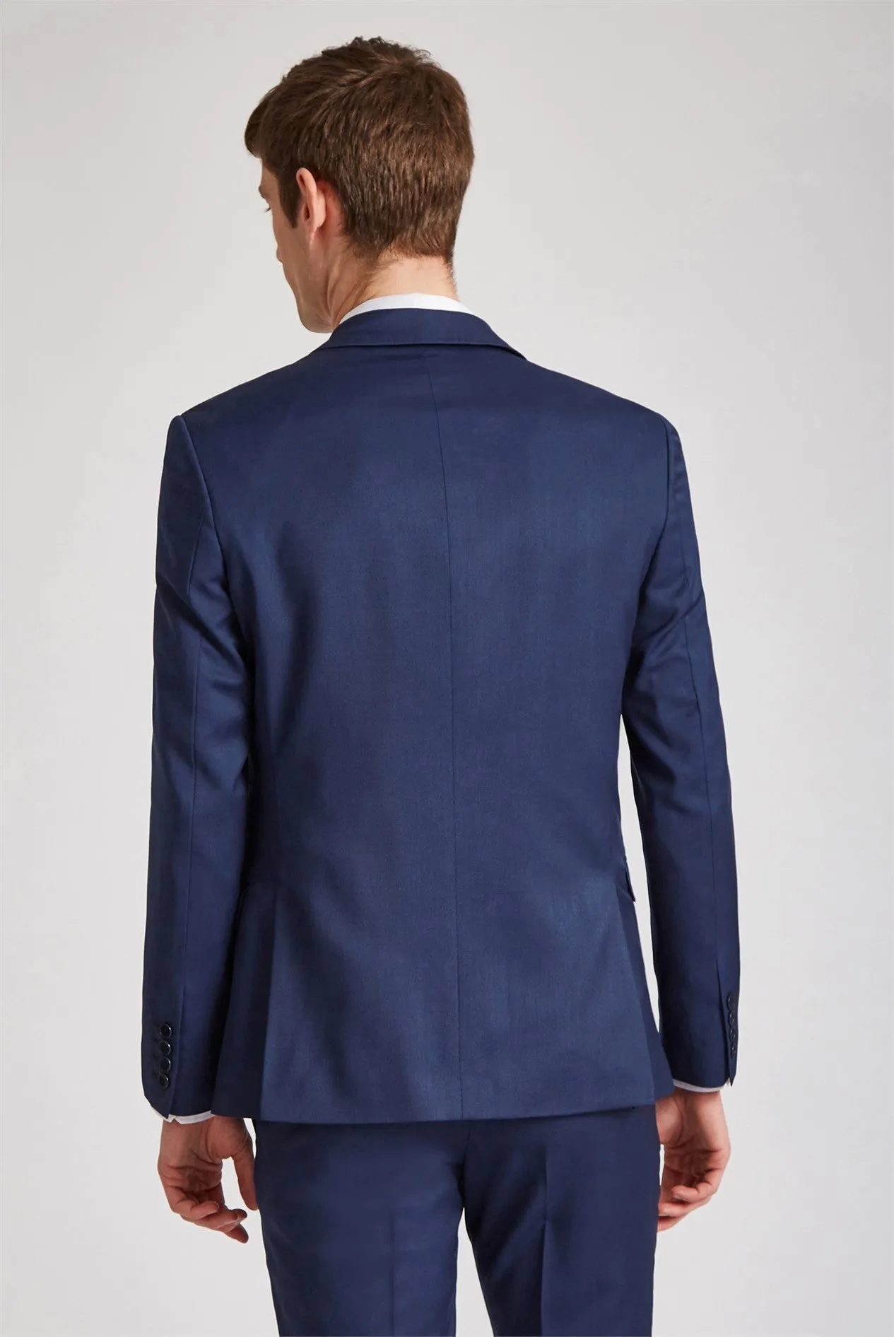 Ted Baker 2 Piece Slim Fit Blue Suit