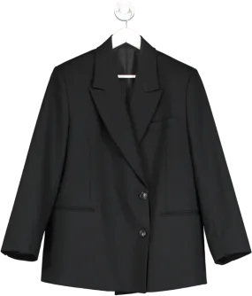 The Able Black Single Breasted Blazer One Size