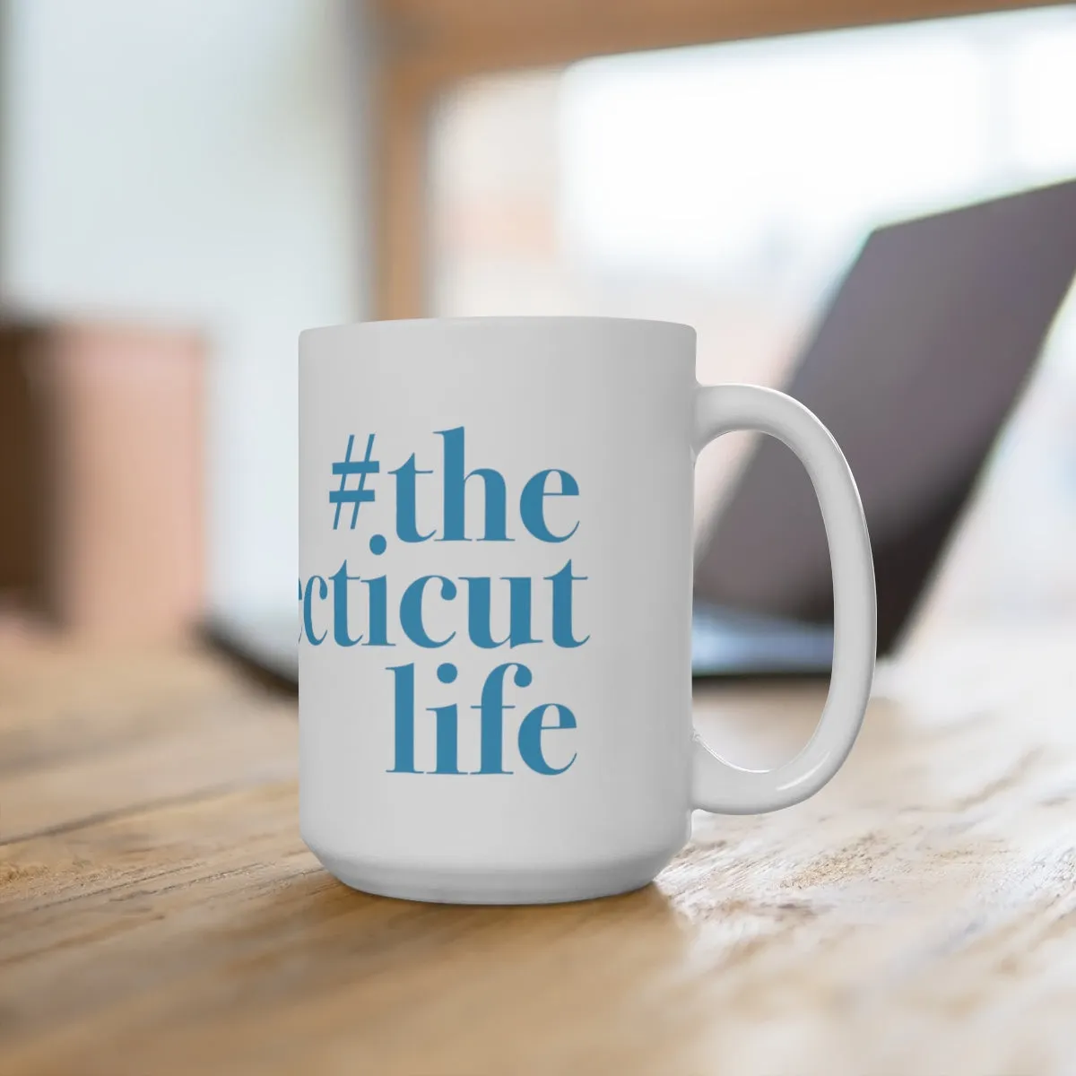 #theconnecticutlife Ceramic Mug 15oz