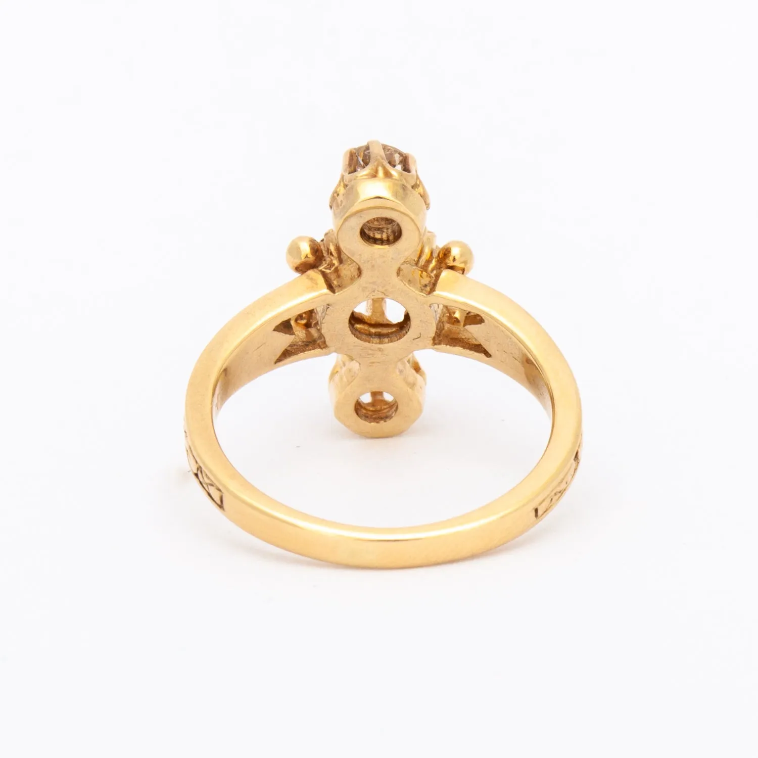 Three-Stone Cocktail Ring