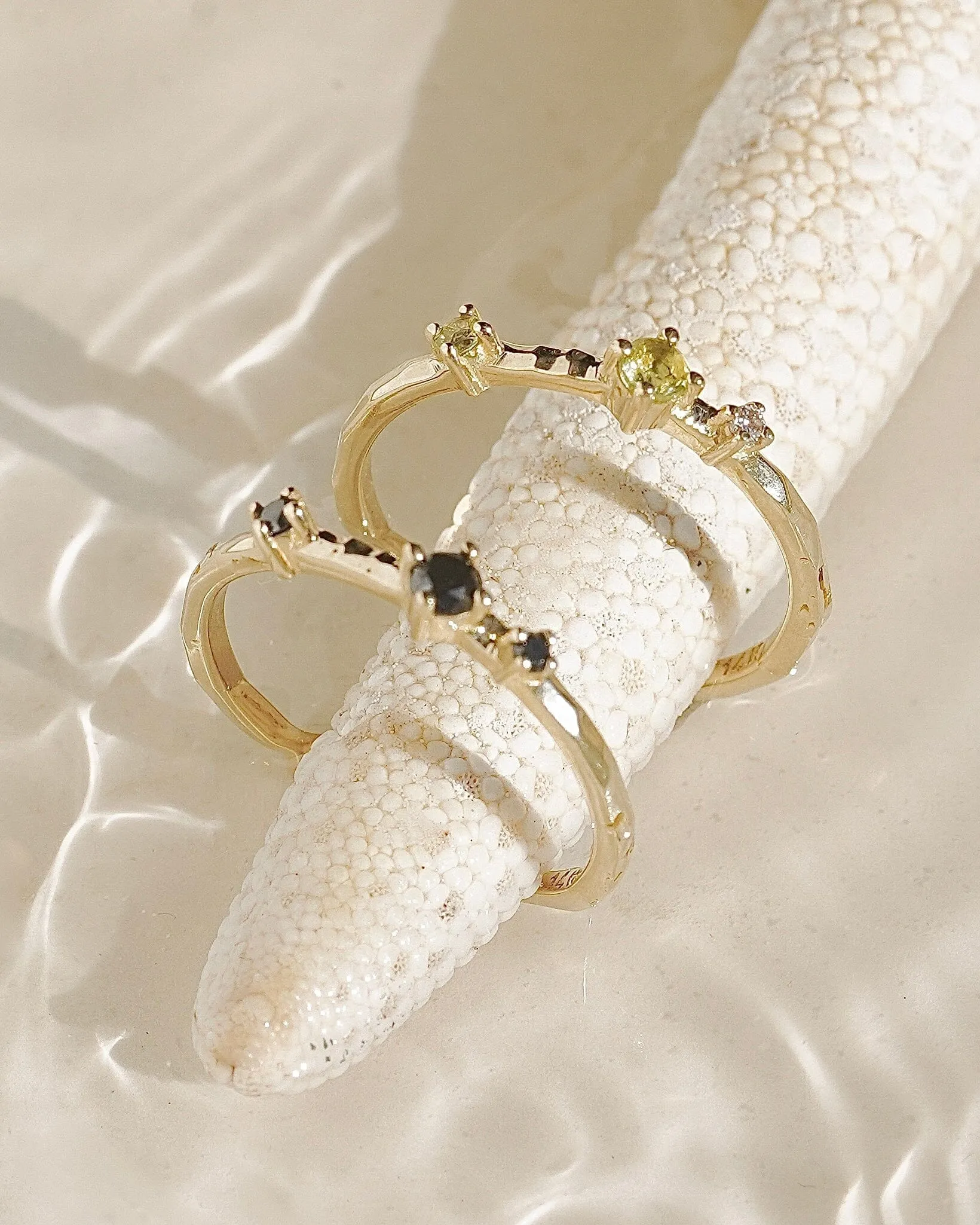 Trio Stone Ring