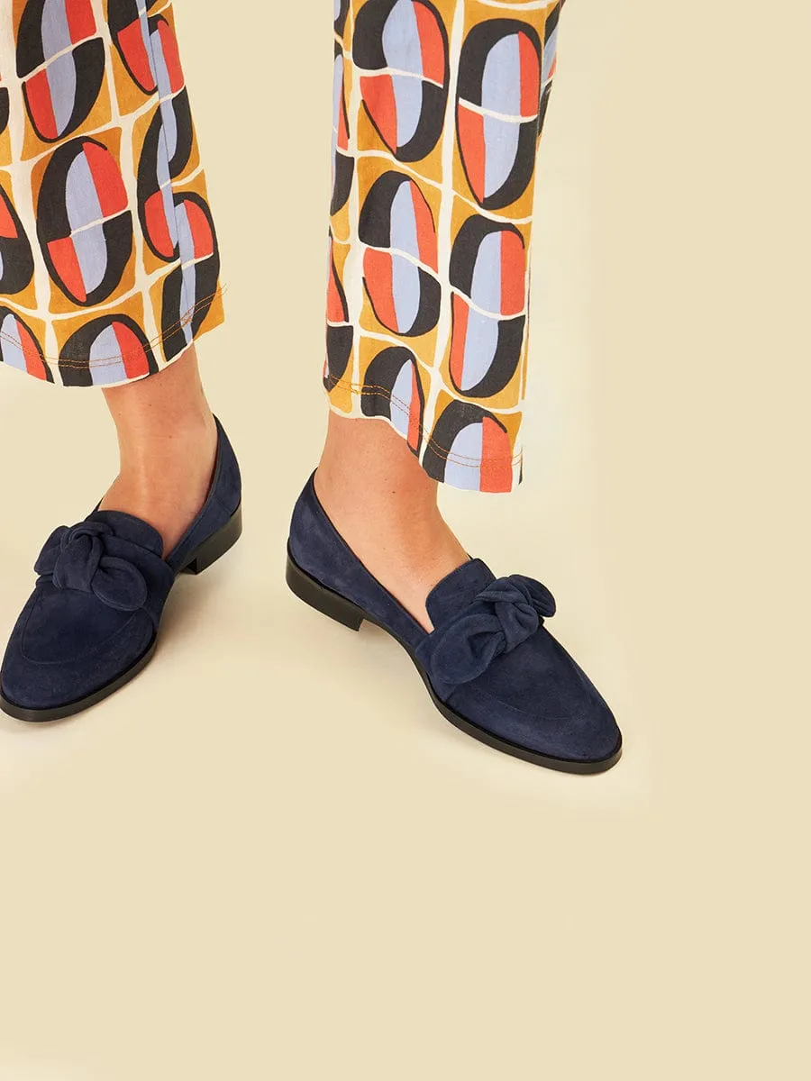 Valencia Navy Loafer