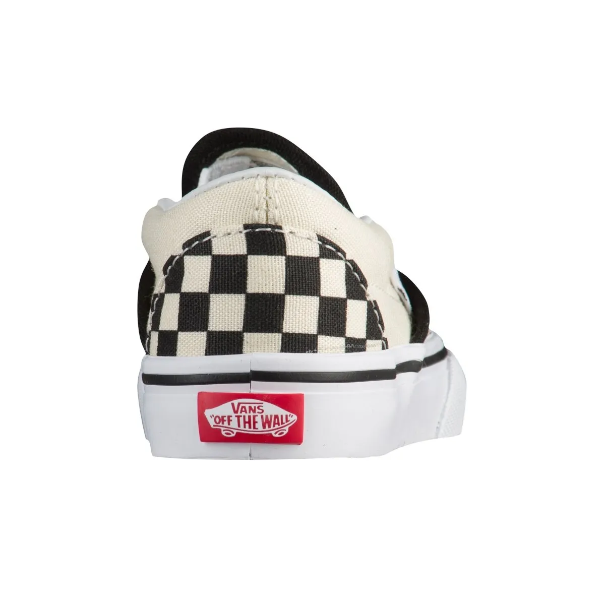 Vans Toddlers Checkerboard Slip-On Black/White