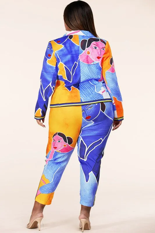 Work of Art Pant Suit