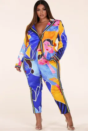 Work of Art Pant Suit